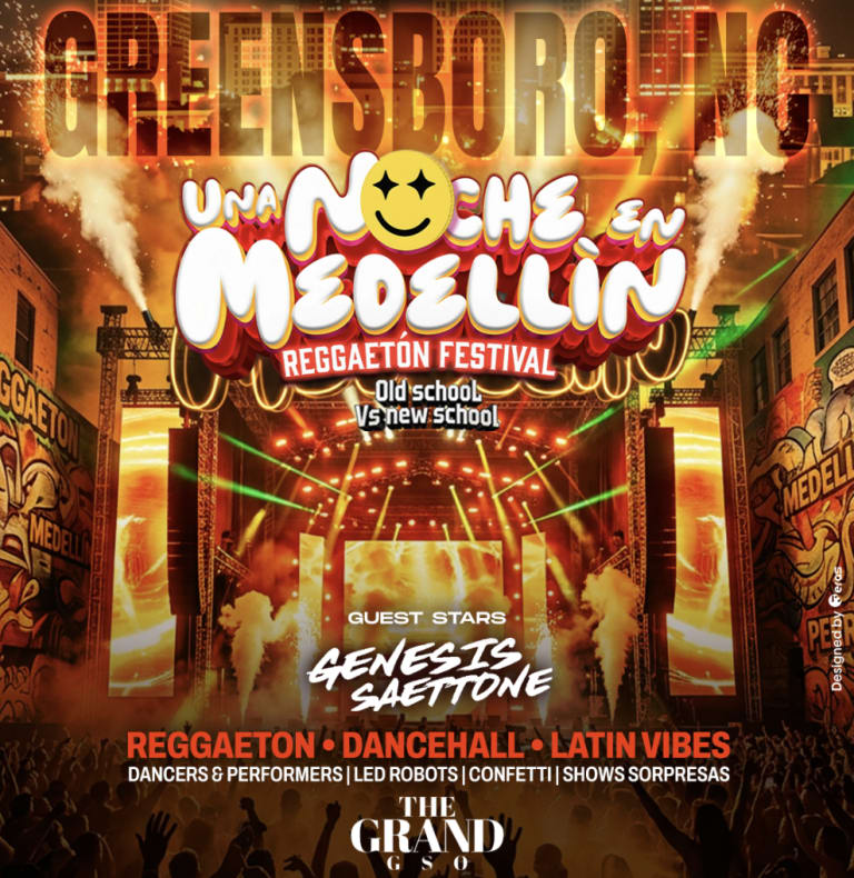 Event - UNA NOCHE EN MEDELLIN | Greensboro Fest - Greensboro, North Carolina - June 20, 2026 | concert tickets