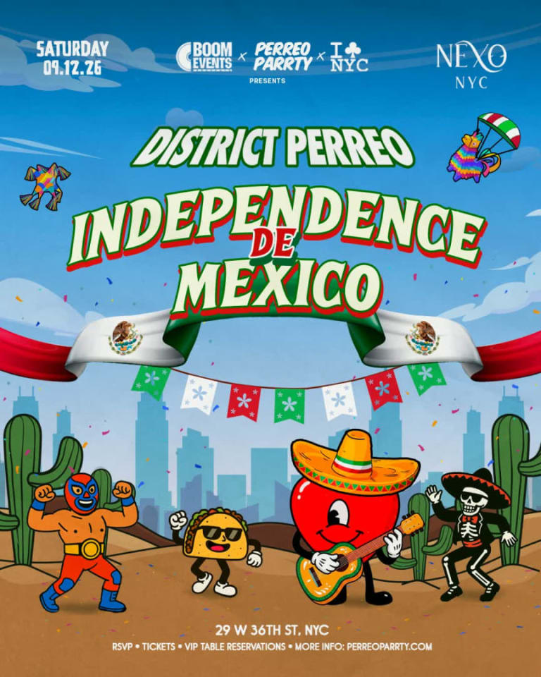 Event - Independence de Mexico Corridos & Reggaeton Dance Party at NEXO CLUB - New York, New York - September 12, 2026 | concert tickets