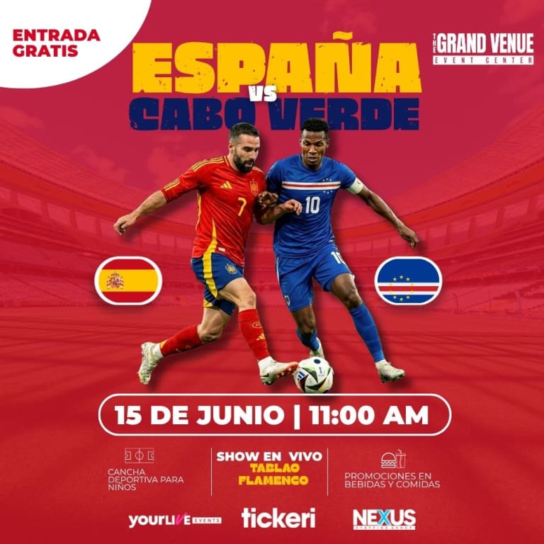 Event - España vs Islas de Cabo Verde - Katy, TX - Mon, June 15, 2026} | concert tickets