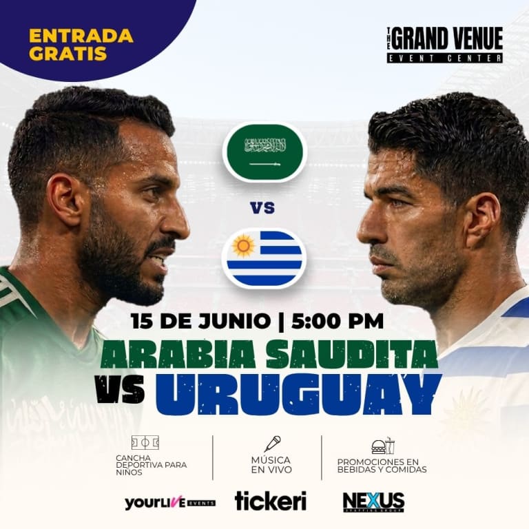 Event - Arabia Saudita vs Uruguay - Katy, TX - Mon, June 15, 2026} | concert tickets
