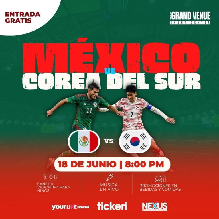 Event - México vs Corea del Sur - Katy, TX - Thu, June 18, 2026} | concert tickets