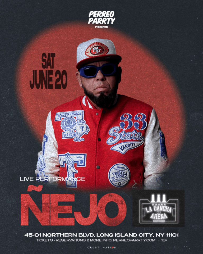 Event - Perreo Glow: NEJO performing Live (18+) Queens Warehouse Reggaeton Party - Queens, NY - Sat, June 20, 2026} | concert tickets