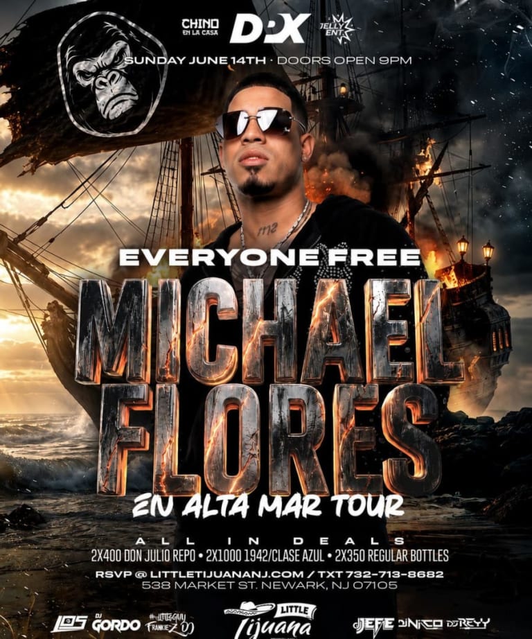 Event - SUN JUNE 14TH MICHAEL FLORES LIVE - PR PARADE AFTER PARTY - Newark, New Jersey - June 14, 2026 | concert tickets