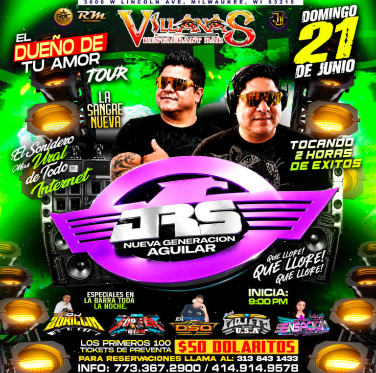 Event - Sonido Los JRS en MILWAUKEE WI - Milwaukee, Wisconsin - June 21, 2026 | concert tickets