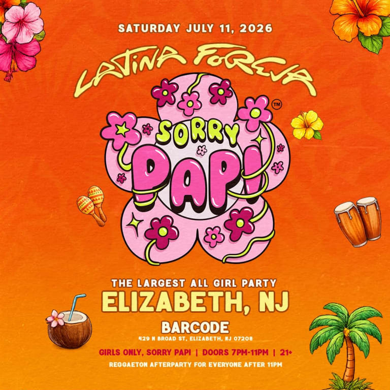 Event - Sorry Papi: The Ultimate GNO - Latina Foreva - Elizabeth, NJ - Sat, July 11, 2026} | concert tickets