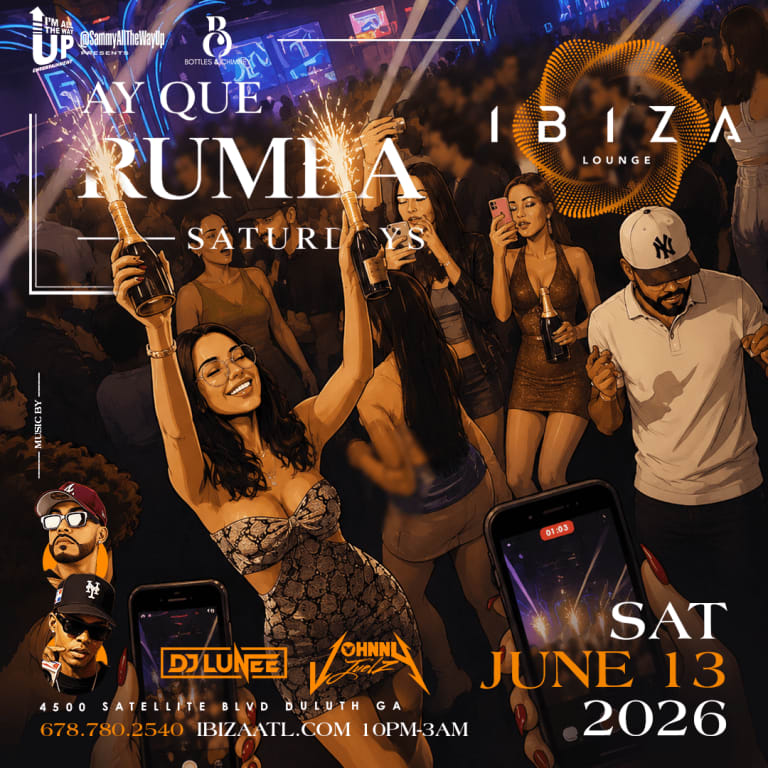 Event - Rumba Saturdays w/ DJ Lunee & DJ Johnny Juelz - Duluth, Georgia - June 13, 2026 | concert tickets