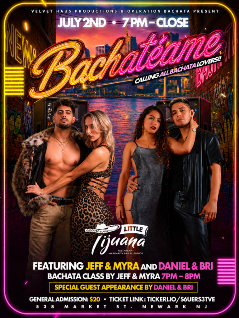Event - BACHATÉAME - Newark, NJ - Thu, July 2, 2026} | concert tickets