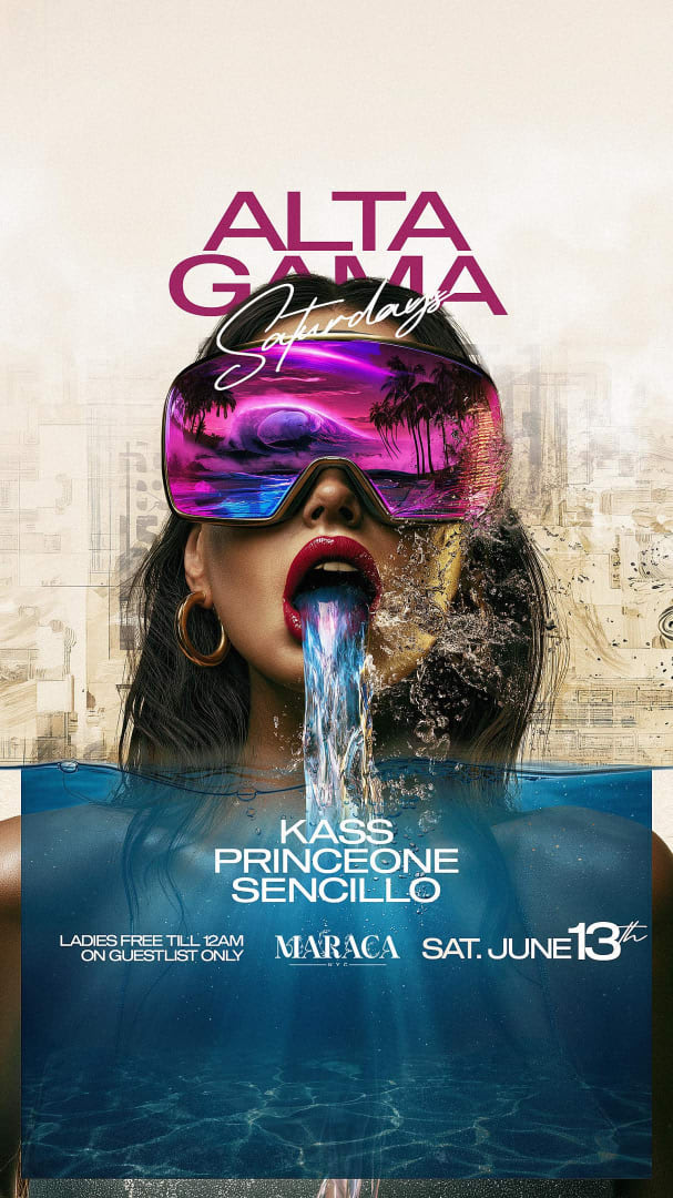 Event - Alta Gama Saturdays At Maraca NYC - New York, New York - June 13, 2026 | concert tickets