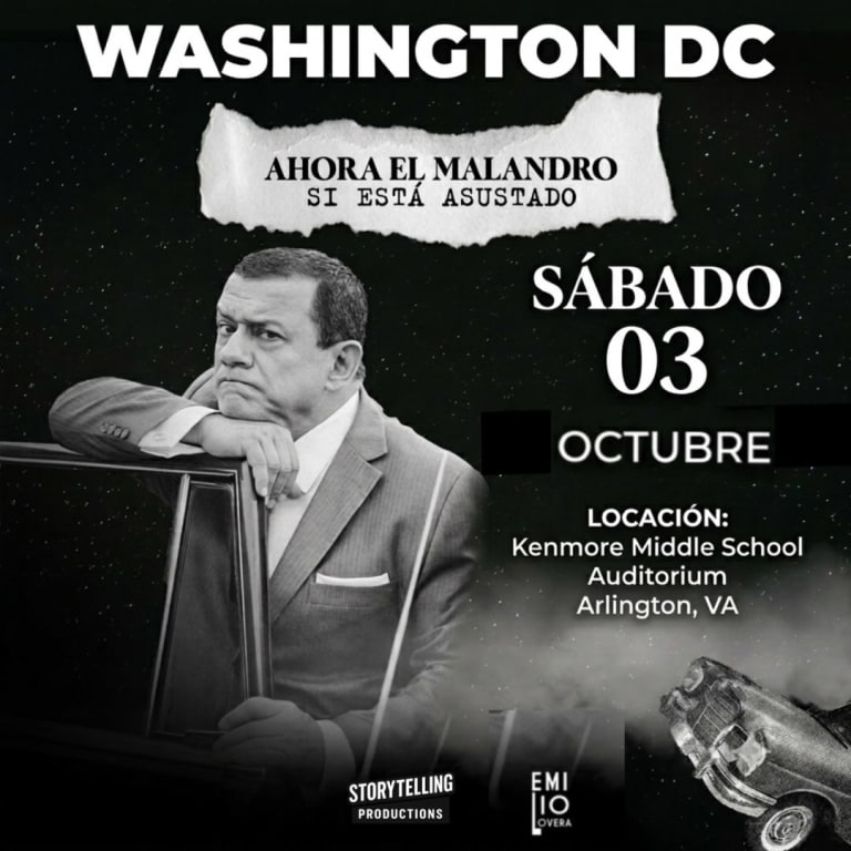 Event - EMILIO LOVERA: Ahora el Malandro SI está asustado - Arlington, Virginia - October 3, 2026 | concert tickets