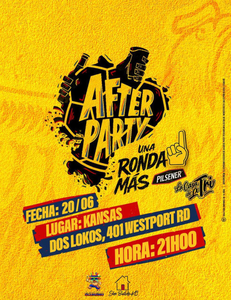 Event - 🇪🇨 KANSAS | AFTER PARTY PILSENER  - Kansas City, MO - Sat, June 20, 2026} | concert tickets