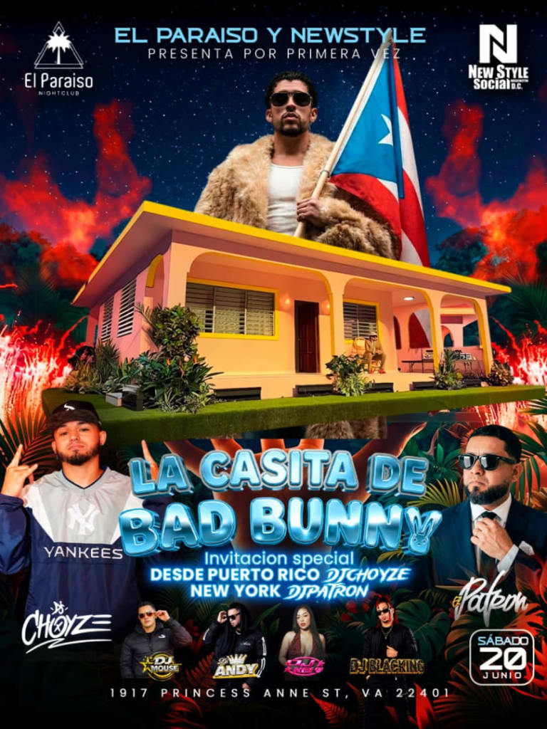 Event - la casita de bad bunny  - Fredericksburg, Virginia - June 20, 2026 | concert tickets