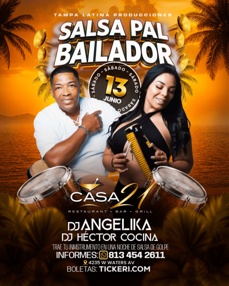 Event - SALSA PAL BAILADOR  - Tampa, FL - Sat, June 13, 2026} | concert tickets