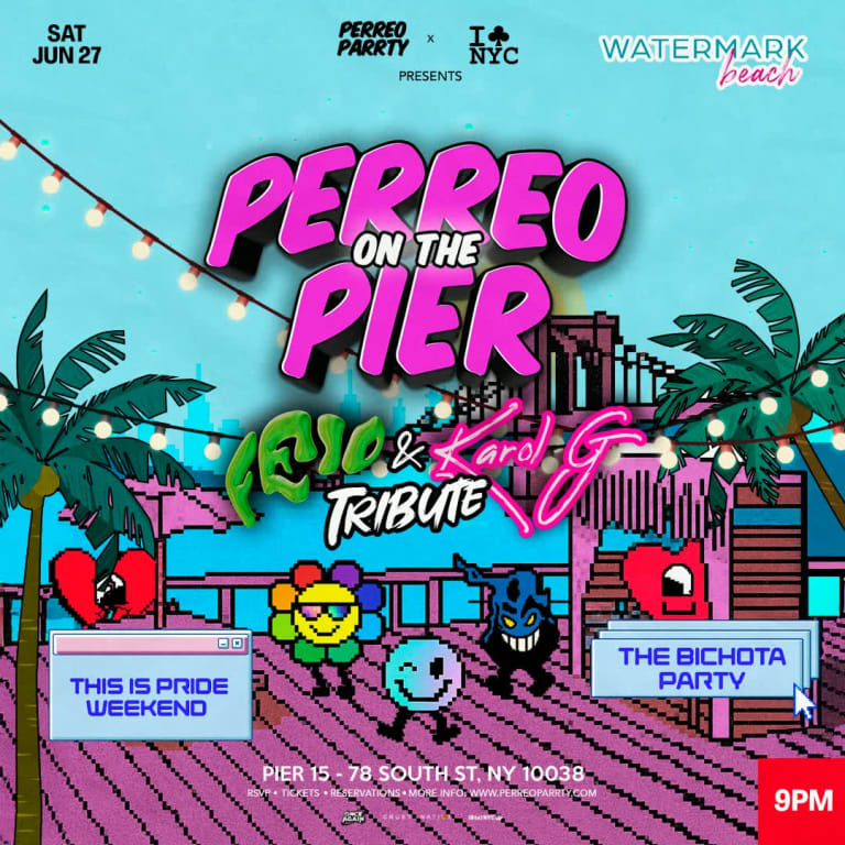 Event - The Bichota Reggaeton Party - Perreo on the Pier NYC @ Watermark - New York, NY - Sat, June 27, 2026} | concert tickets