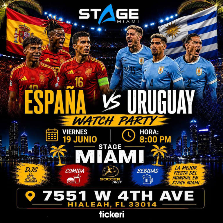 Event - España vs Uruguay - Hialeah, Florida - June 19, 2026 | concert tickets