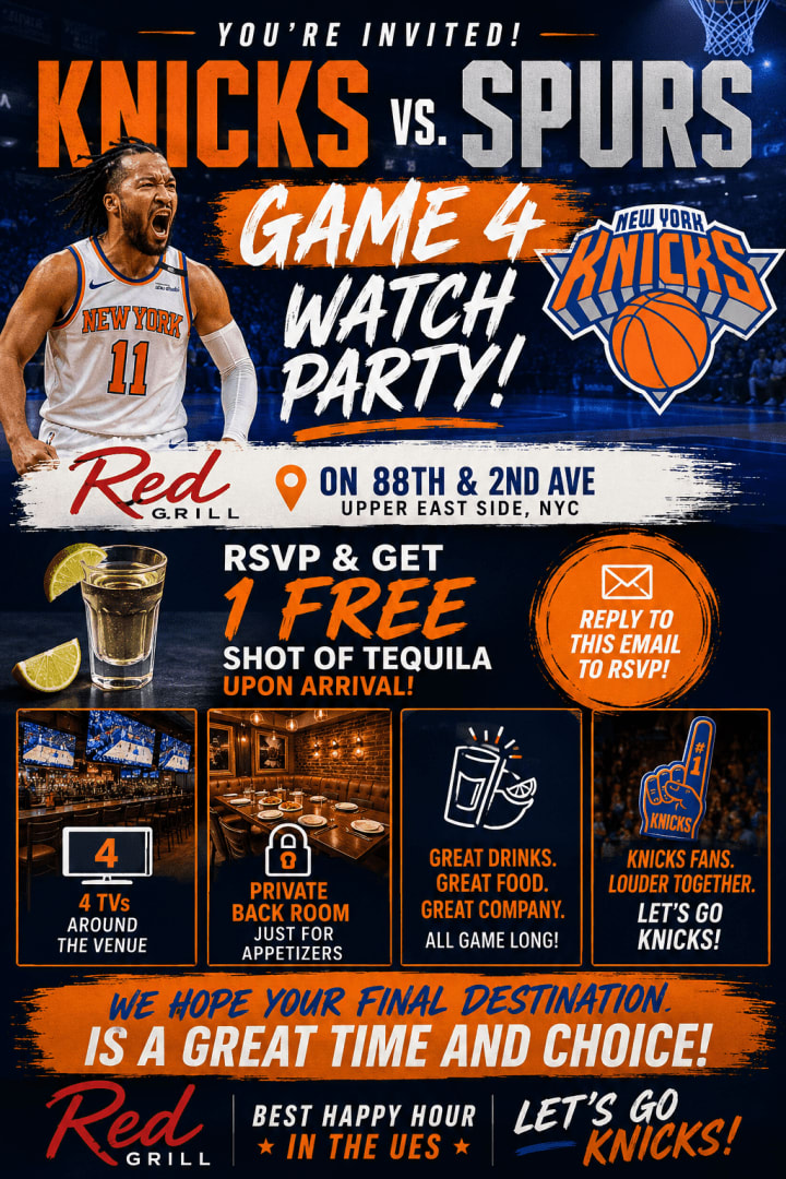 Event - GAME 4 KNICKS VS THE SPURS WATCH PARTY  - New York, New York - June 10, 2026 | concert tickets