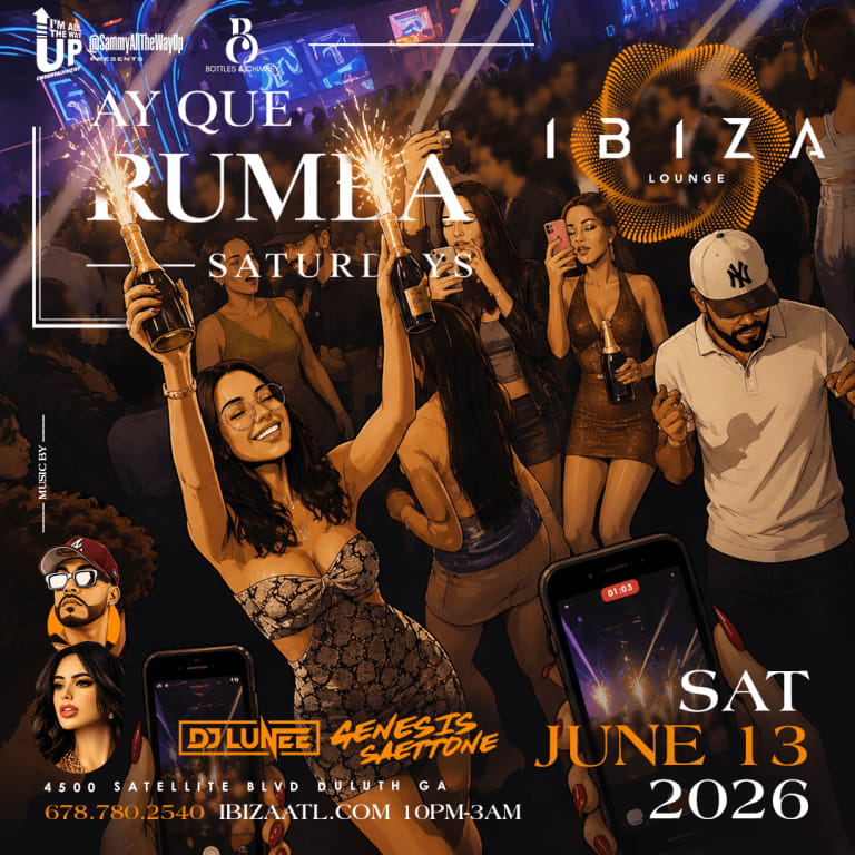 Event - Rumba Saturdays w/ DJ Lunee & Genesis - Duluth, Georgia - June 13, 2026 | concert tickets