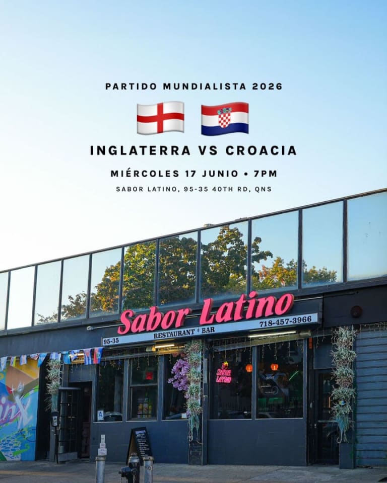 Event -  Inglaterra vs. Croacia, 7:00 p.m. | Sabor Latino - Queens, New York - June 17, 2026 | concert tickets