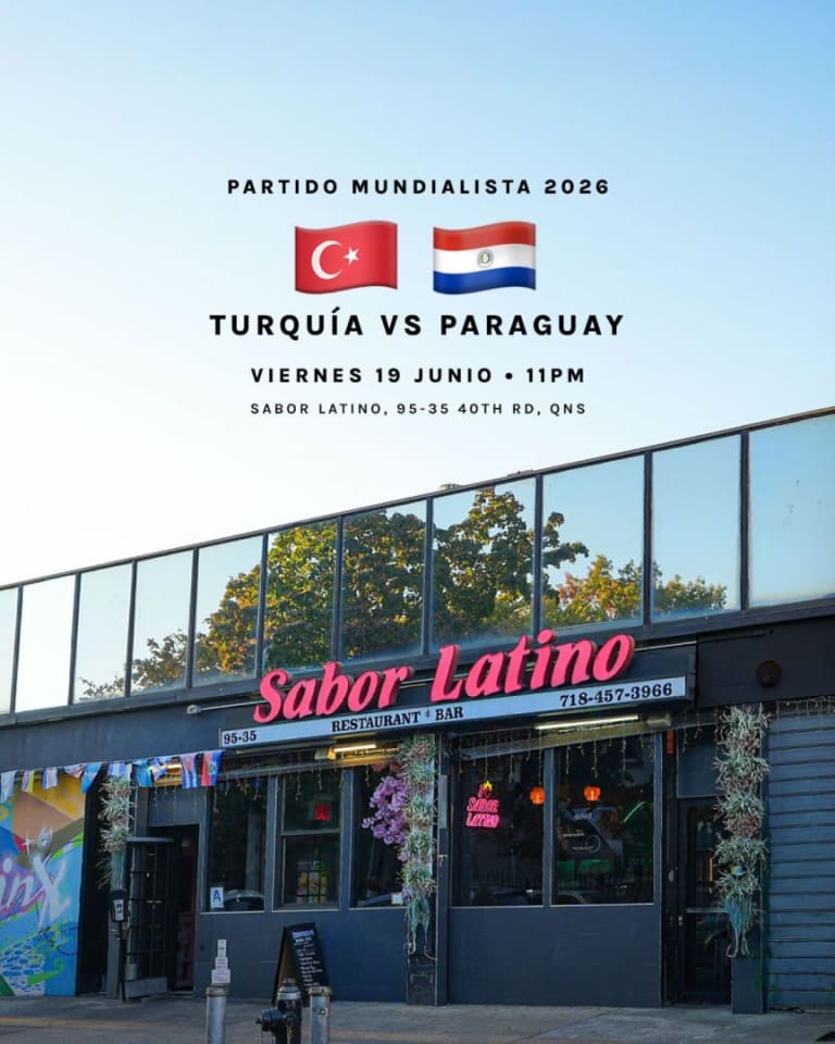 Event -  Turquía vs. Paraguay, 11:00 p.m | Sabor Latino - Queens, New York - June 19, 2026 | concert tickets