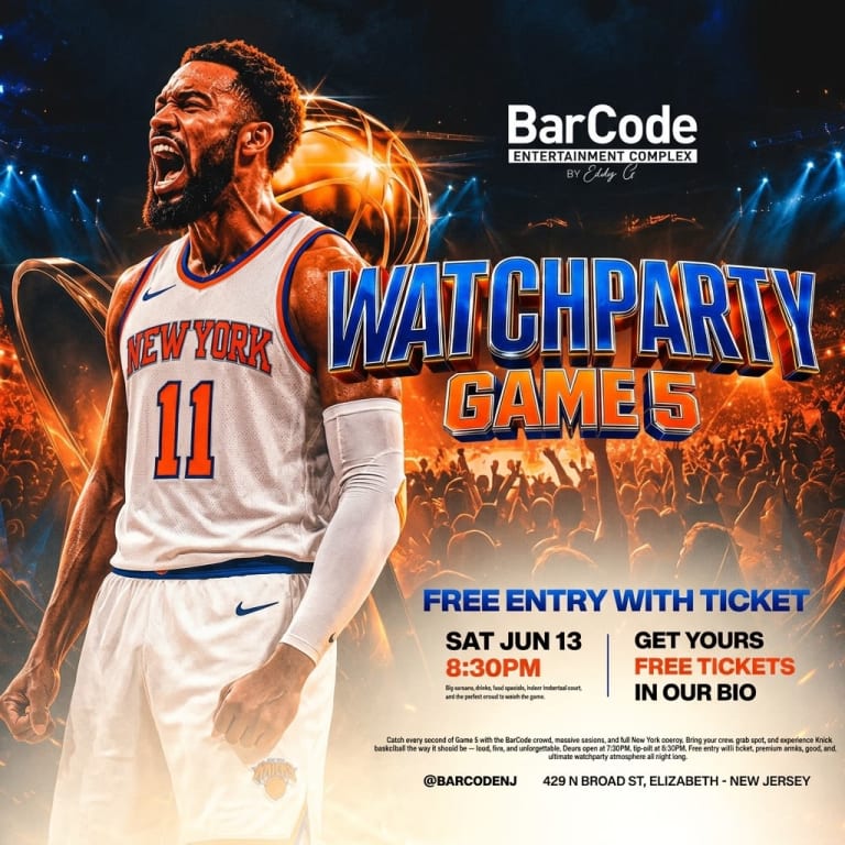 Event - GAME 5 — Knicks vs. Spurs at BarCode - Elizabeth, New Jersey - June 13, 2026 | concert tickets