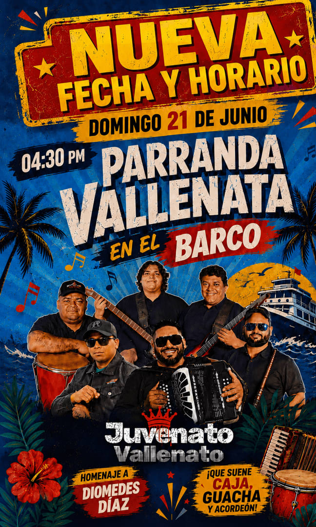 Event - PARRANDA DE VALLENATO EN LAGO  - Chicago, Illinois - June 21, 2026 | concert tickets