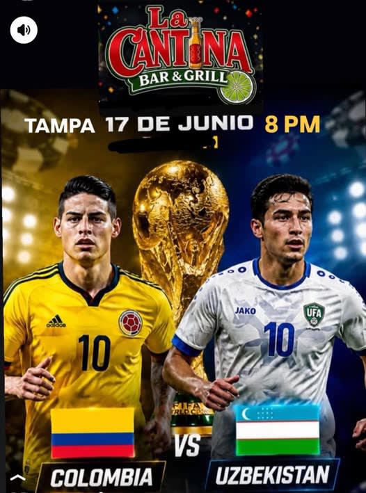 Event - Debut Colombia en el Mundial  Vs Usbekistan - Tampa, Florida - June 17, 2026 | concert tickets