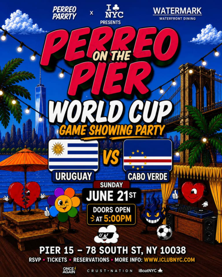 Event - #1 World Cup Viewing Party Soccer: Uruguay v Cabo Verde at Watermark Beach - New York, New York - June 21, 2026 | concert tickets