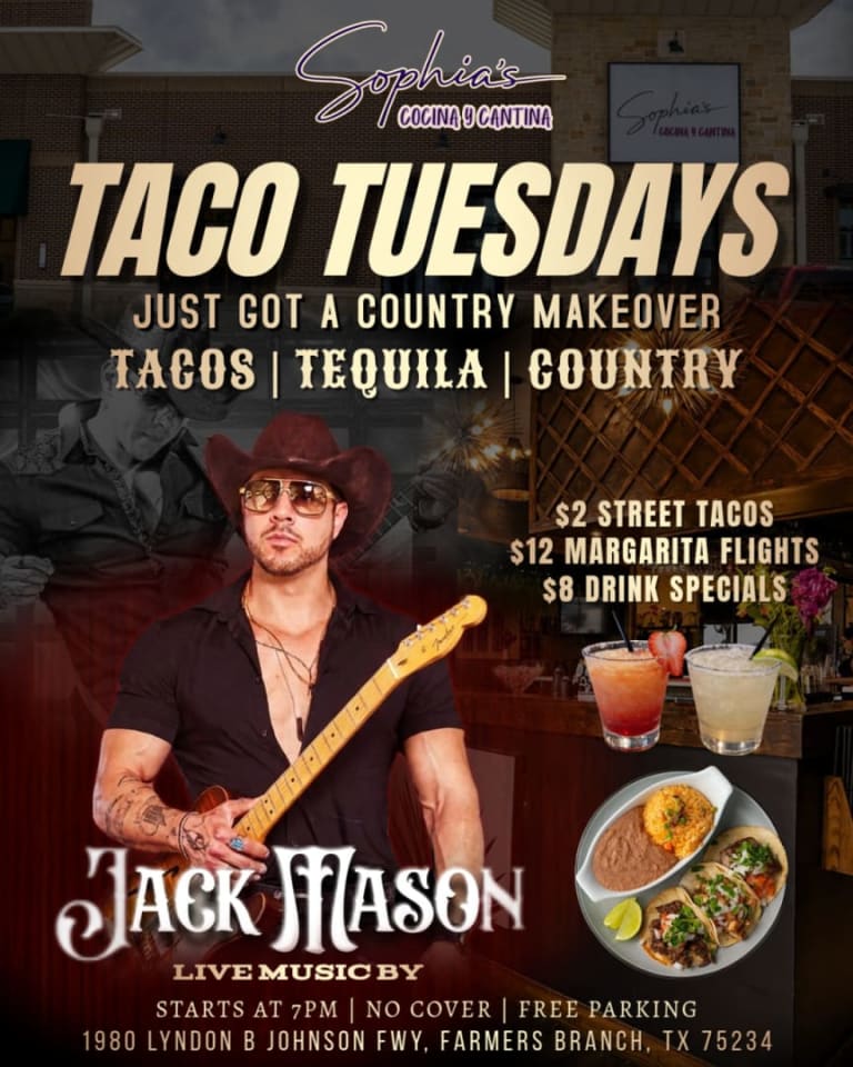 Event -  TACO TUESDAY JUST GOT A COUNTRY MAKEOVER!  - Farmers Branch, Texas - June 16, 2026 | concert tickets