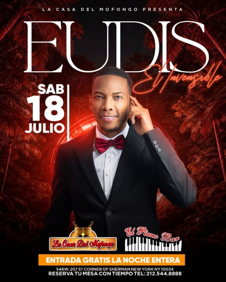 Event - EUDY EL INVISIBLE TOTALMENTE GRATIS TODA LA NOCHE - New York, New York - July 18, 2026 | concert tickets