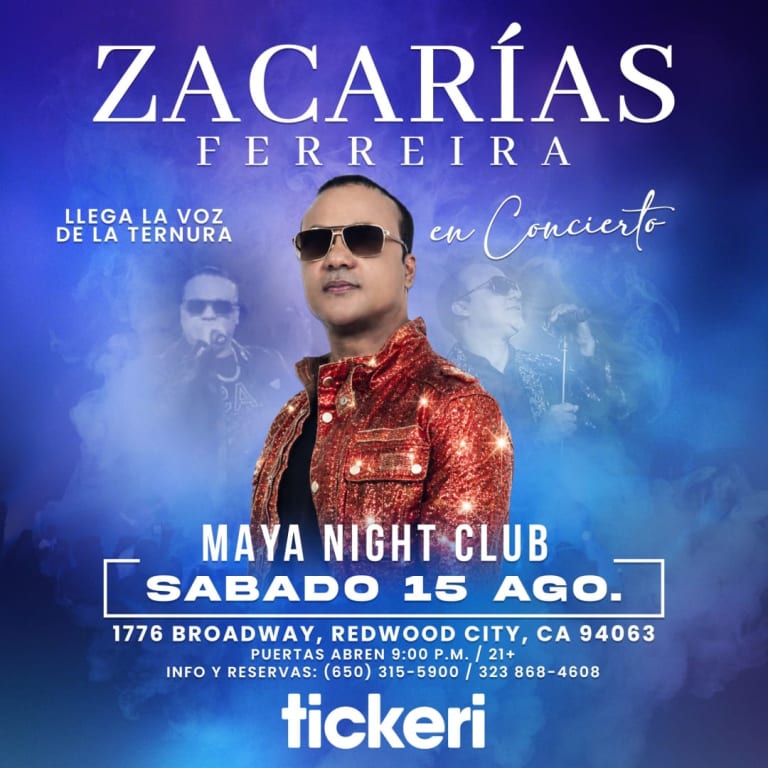 Event - Zacarias Ferreira  en Redwood City - Redwood City, CA - Sat, August 15, 2026} | concert tickets