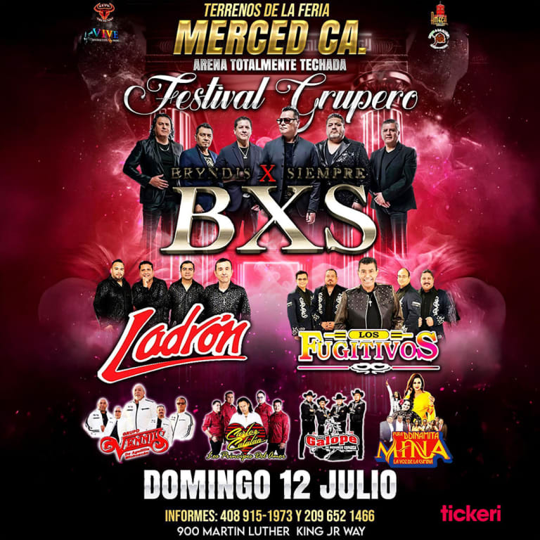 Event - Bryndis X Siempre & Ladron y muchos mas en concierto - Merced, California - 12 de julio de 2026 | concert tickets