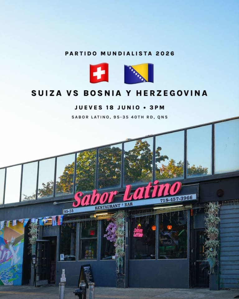 Event - Suiza vs. Bosnia y Herzegovina, 3:00 p.m. | Sabor Latino - Queens, NY - jue, 18 de junio de 2026} | concert tickets
