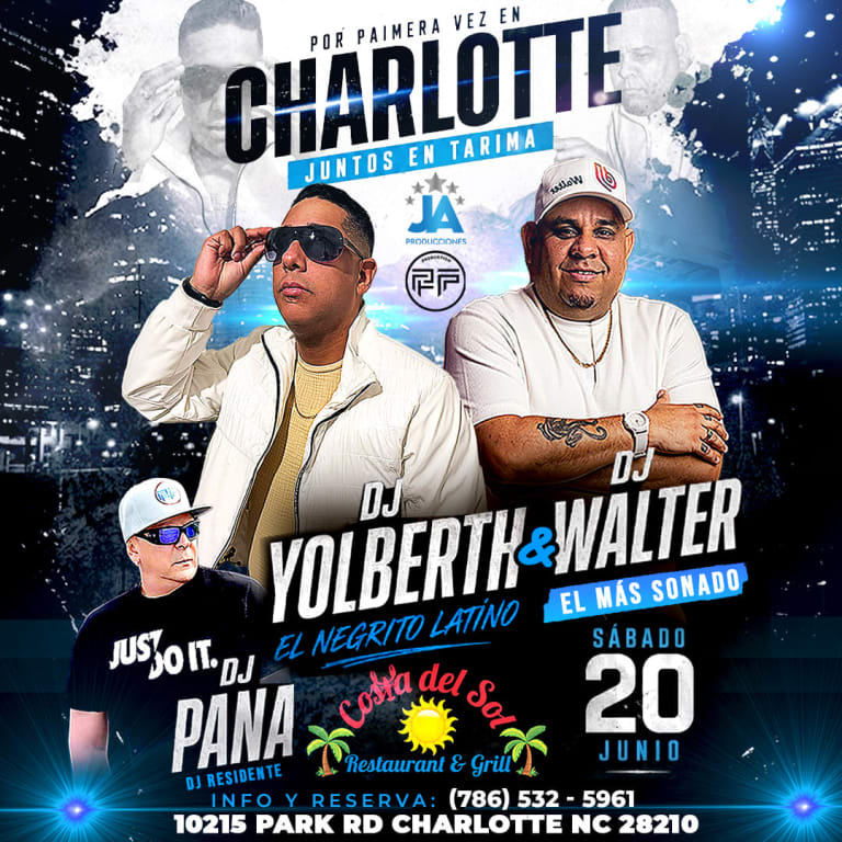 Event - DJ YOLBERTH & DJ WALTER DETROIT  - Charlotte, North Carolina - June 27, 2026 | concert tickets