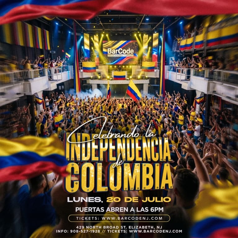 Event - Colombian Independence Day Celebration - Elizabeth, NJ - lun, 20 de julio de 2026} | concert tickets