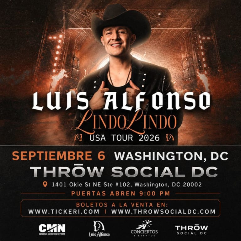 Event - Luis Alfonso en el DMV - Washington, District of Columbia - September 6, 2026 | concert tickets