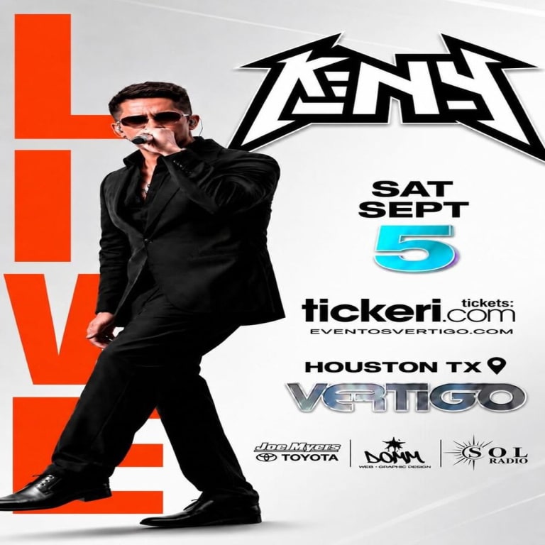 Event - Ken-Y Live en Houston - Houston, Texas - September 5, 2026 | concert tickets