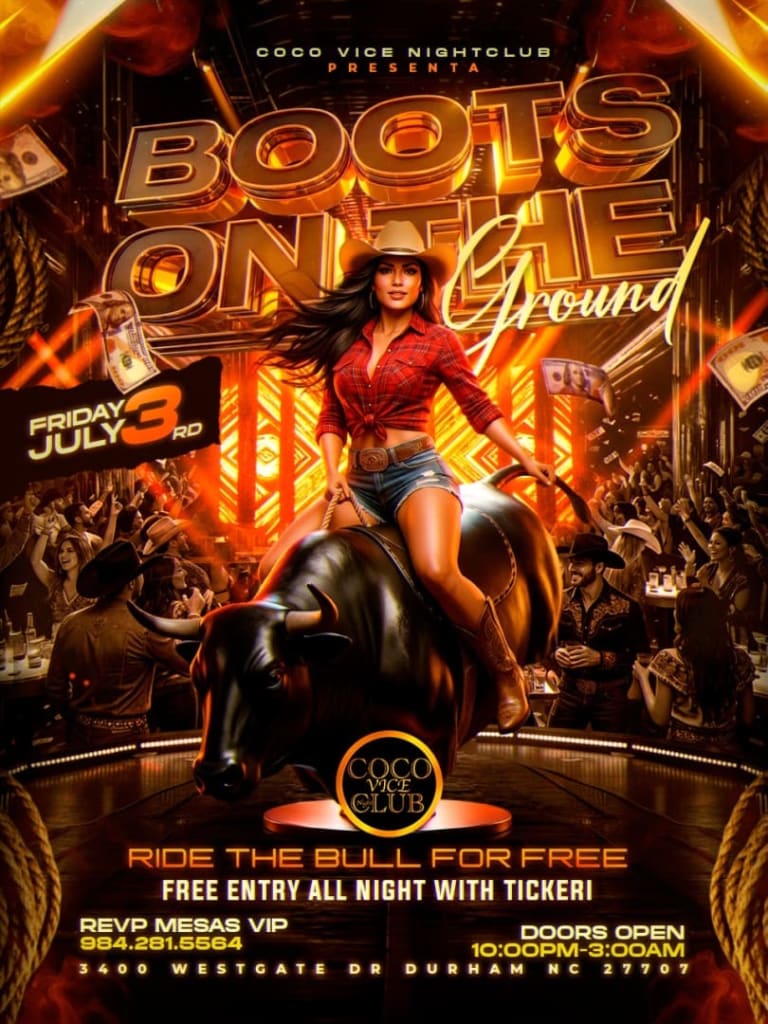 Event - BOOTS ON THE GROUND  - Durham, North Carolina - July 3, 2026 | concert tickets