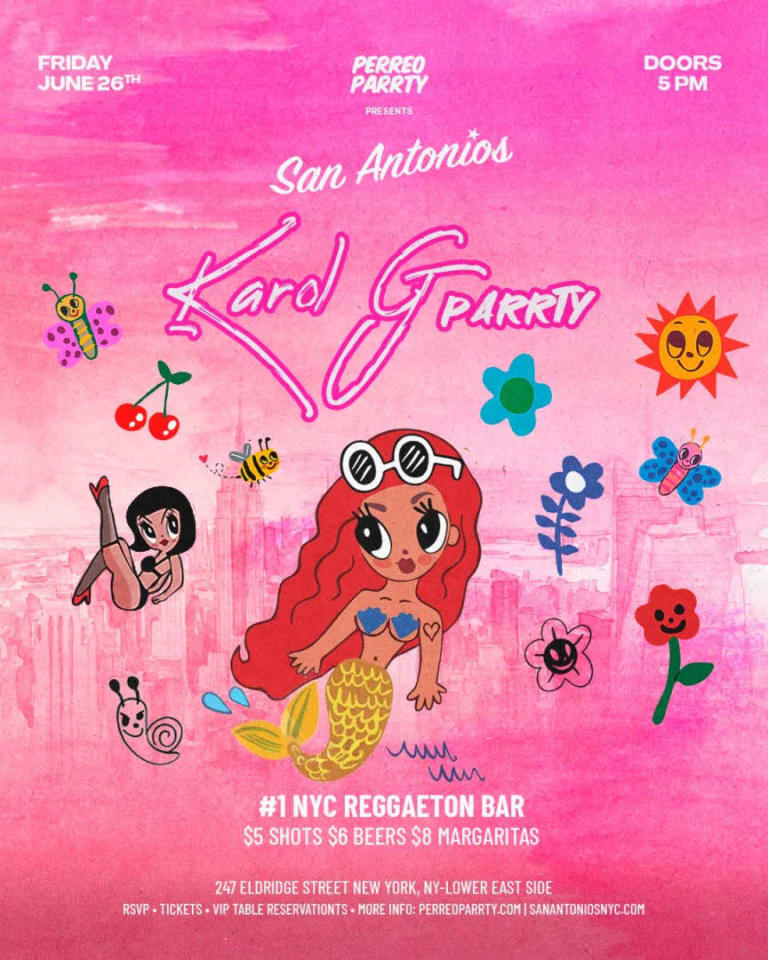 Event - Karol G Bichota Reggaeton  Party @ San Antonios Lower East Side NYC - New York, New York - June 26, 2026 | concert tickets