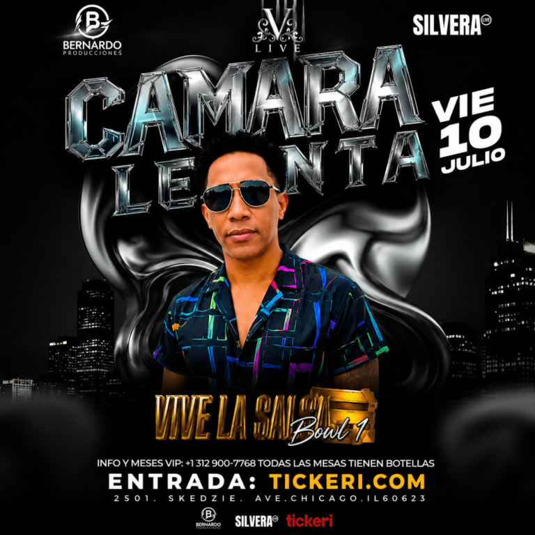 Event - CAMARA LENTA EN VIVO- CHICAGO - Chicago, IL - Fri, July 10, 2026} | concert tickets