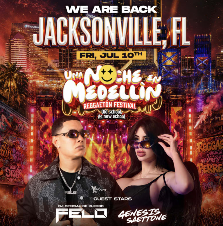 Event - UNA NOCHE EN MEDELLIN | Jacksonville Reggaeton Fest - Jacksonville, Florida - July 10, 2026 | concert tickets
