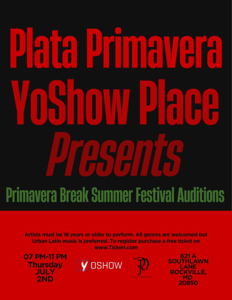 Event - PRIMAVERA BREAK  SUMMER FESTIVAL AUDITIONS - Rockville, MD - jue, 2 de julio de 2026} | concert tickets