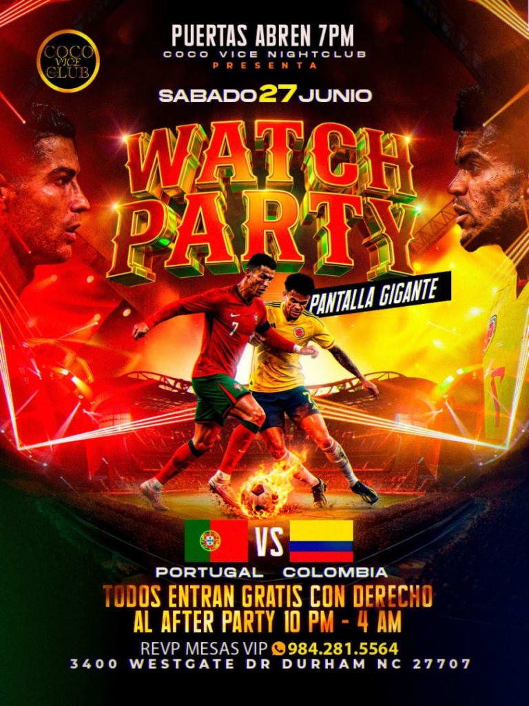 Event - Watch pary - Durham, North Carolina - June 27, 2026 | concert tickets