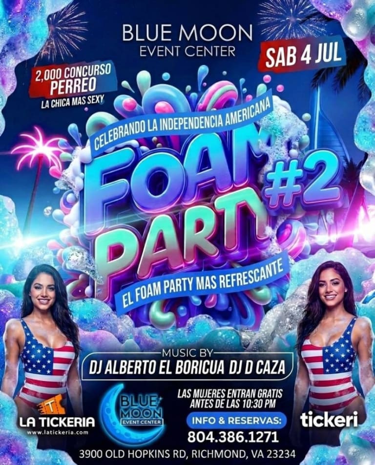 Event - FOAM PARTY !! - Sterling, Virginia - July 4, 2026 | concert tickets