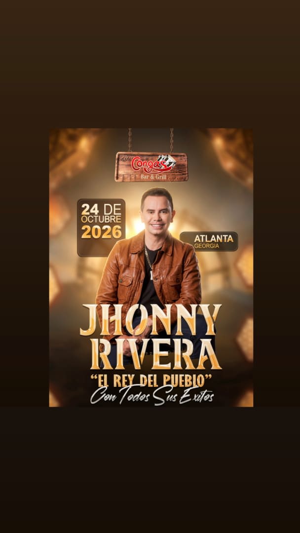 Event - Jhonny Rivera!! El Rey del pueblo - Duluth, Georgia - October 24, 2026 | concert tickets