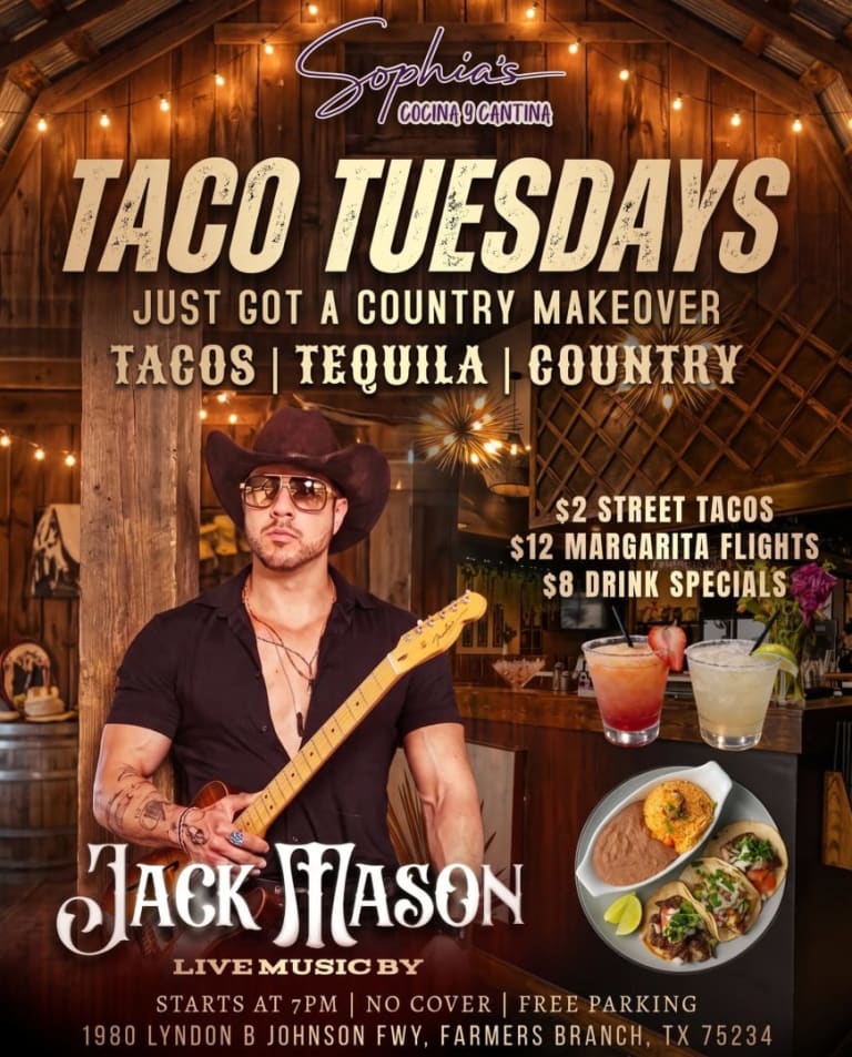 Event -  TACO TUESDAY JUST GOT A COUNTRY MAKEOVER! TUESDAY JUNE 30TH - Farmers Branch, Texas - June 30, 2026 | concert tickets