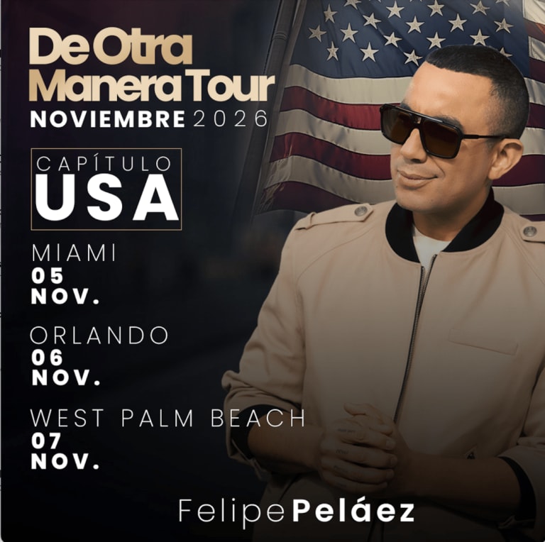 Event - Felipe Pelaez en Virginia - Arlington, Virginia - November 14, 2026 | concert tickets