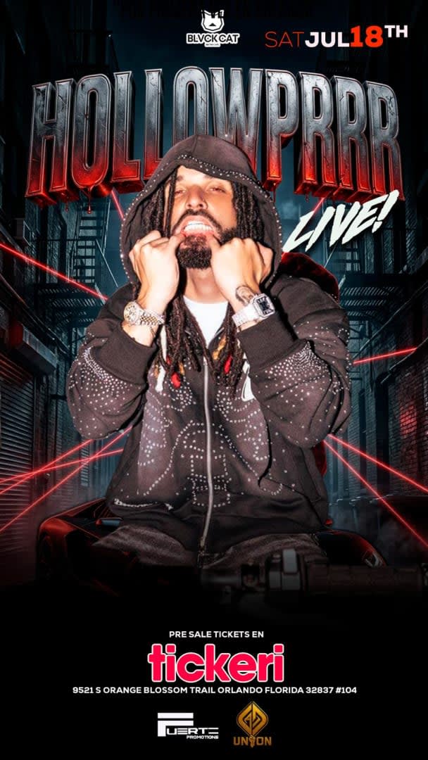 Event - HollowPrrr - Orlando, Florida - July 18, 2026 | concert tickets