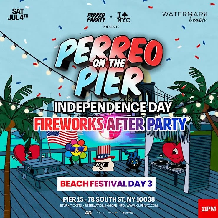 Event - The #1 July 4th Fireworks After Party in NYC at Watermark Beach - New York, New York - July 4, 2026 | concert tickets