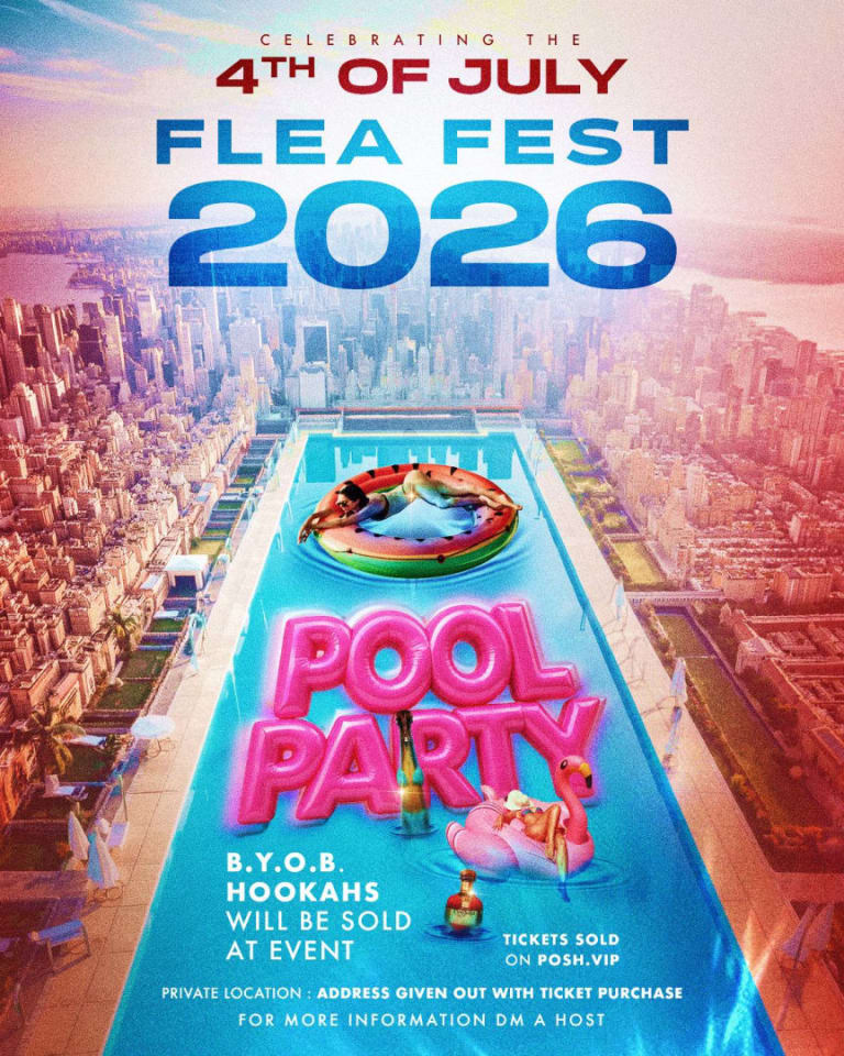 Event - 4th Of July Edition Flea Fest 2026 Pool Party At Secret Location - Stamford, Connecticut - July 4, 2026 | concert tickets