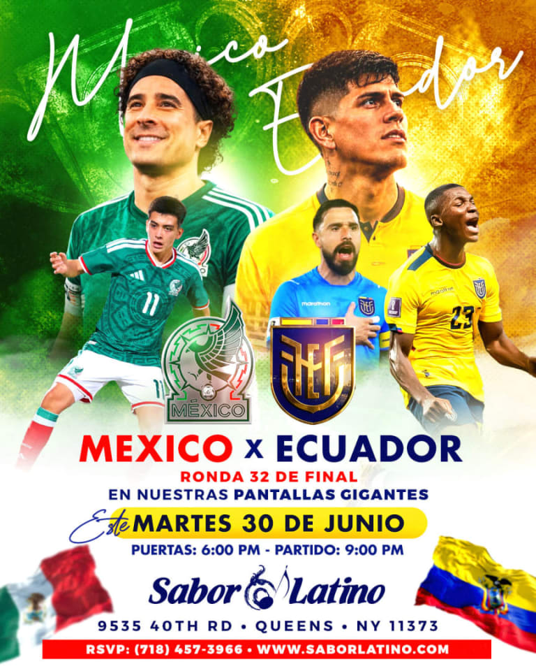 Event - MEXICO vs. ECUADOR | Sabor Latino - Queens, New York - June 30, 2026 | concert tickets