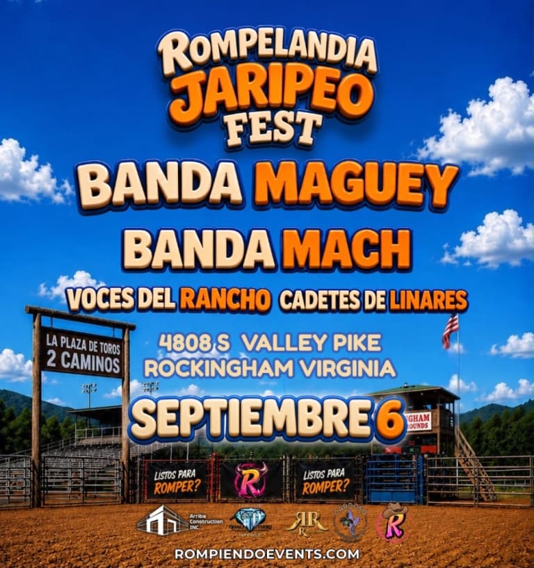Event - Rompelandia Jaripeo Fest - Harrisonburg, Virginia - September 6, 2026 | concert tickets
